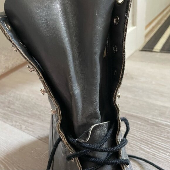 Vintage Justin Fringe Kilte Roper Boots Genuine Leather Cowboy Western Grey Mens - Picture 10 of 12